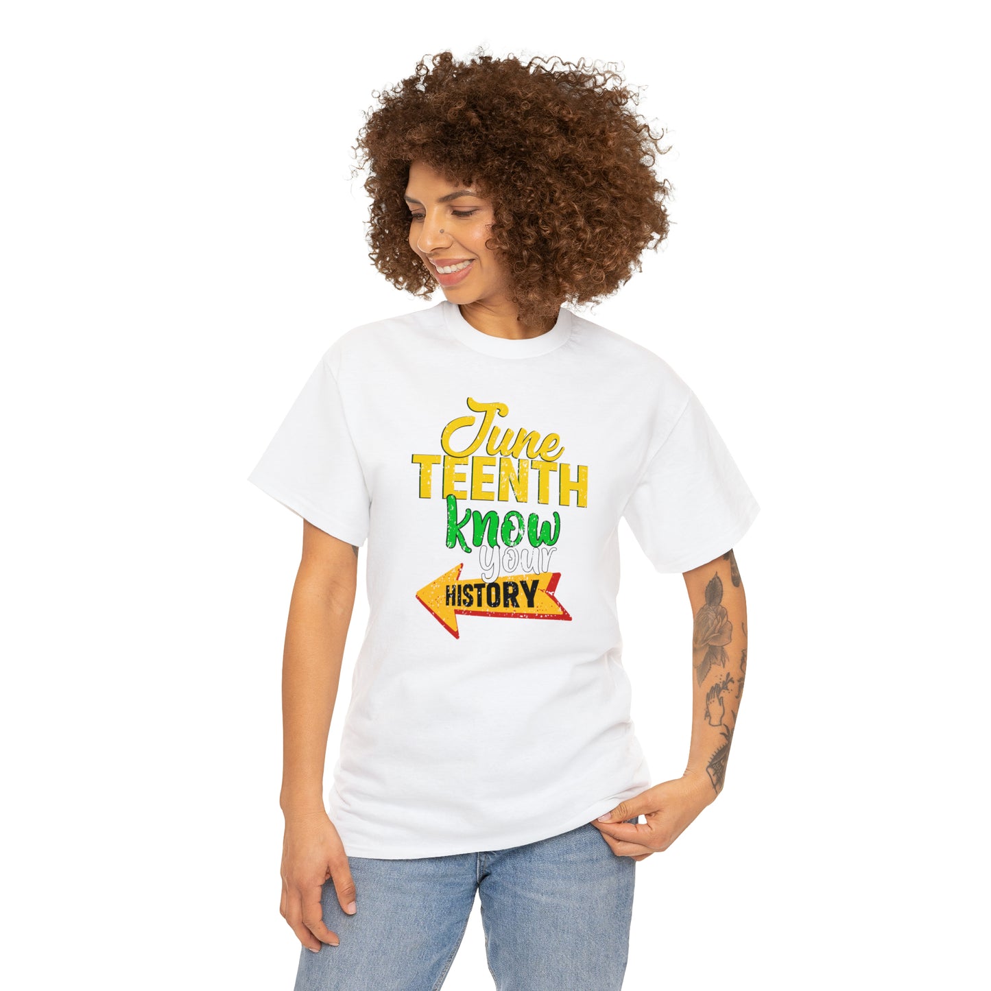 Know your history Unisex Heavy Cotton Tee
