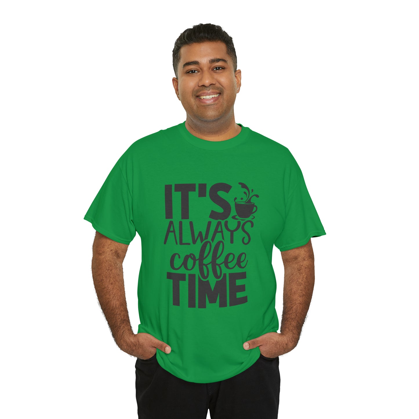 Always time for coffee Unisex Cotton Tee