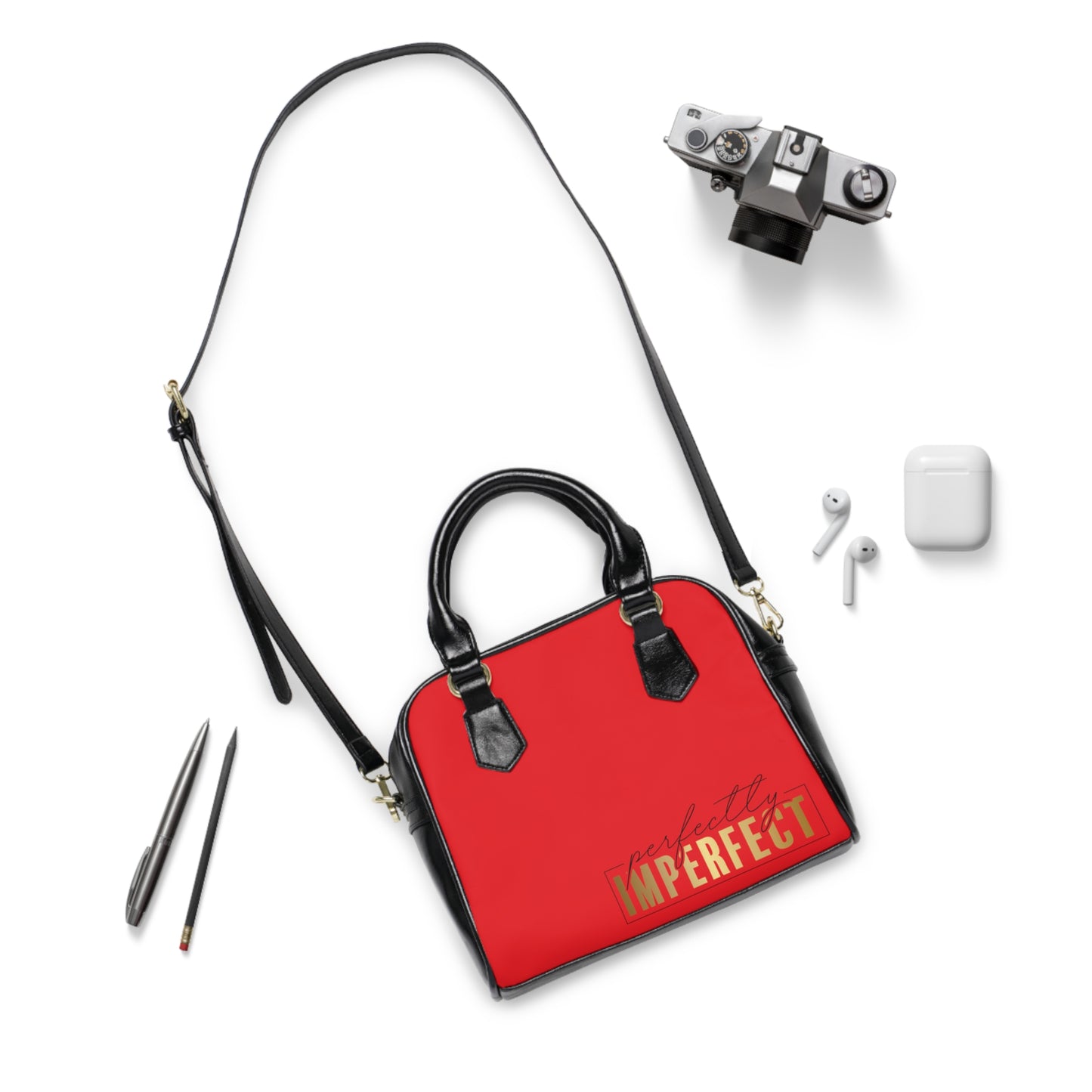 Perfectly Imperfect Shoulder Handbag