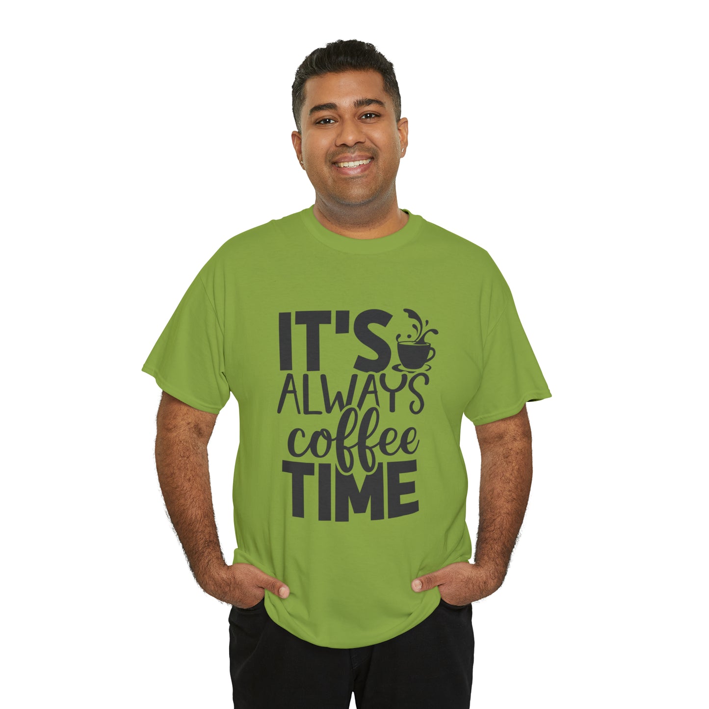 Always time for coffee Unisex Cotton Tee