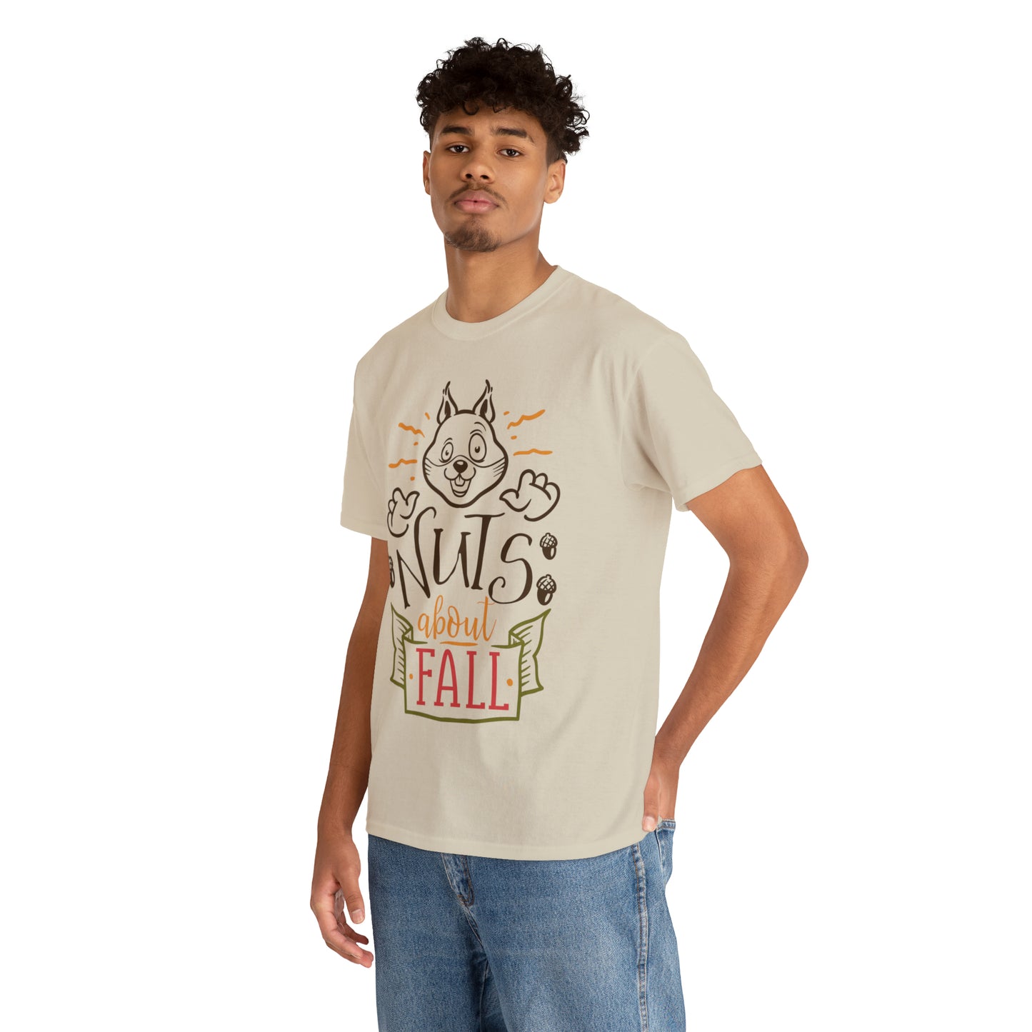 Nuts About Fall Unisex Heavy Cotton Tee