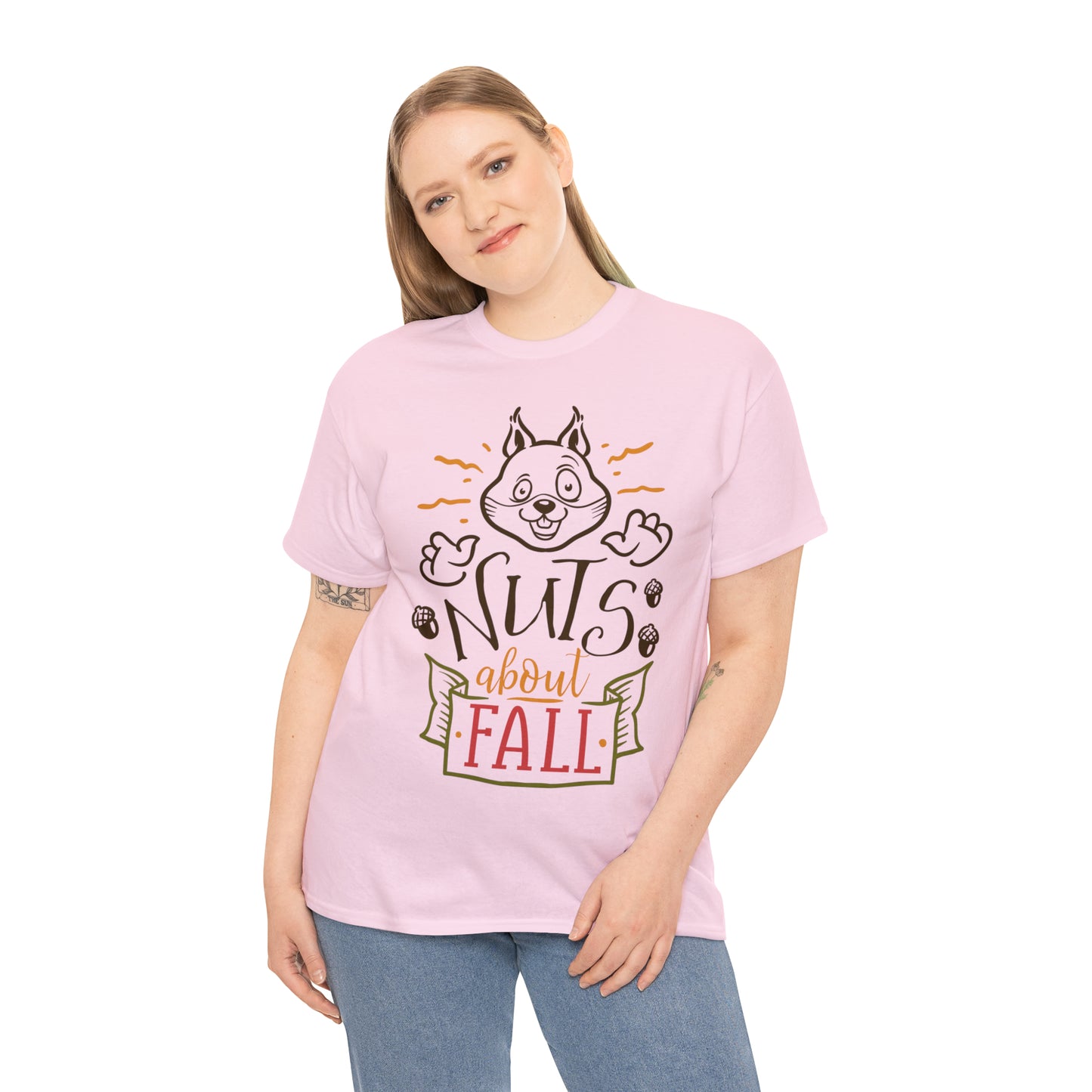 Nuts About Fall Unisex Heavy Cotton Tee