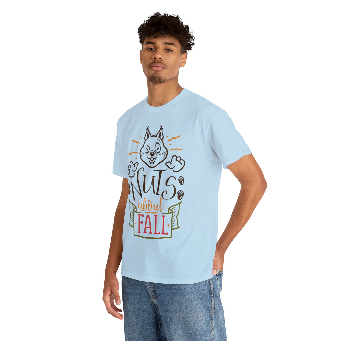 Nuts About Fall Unisex Heavy Cotton Tee