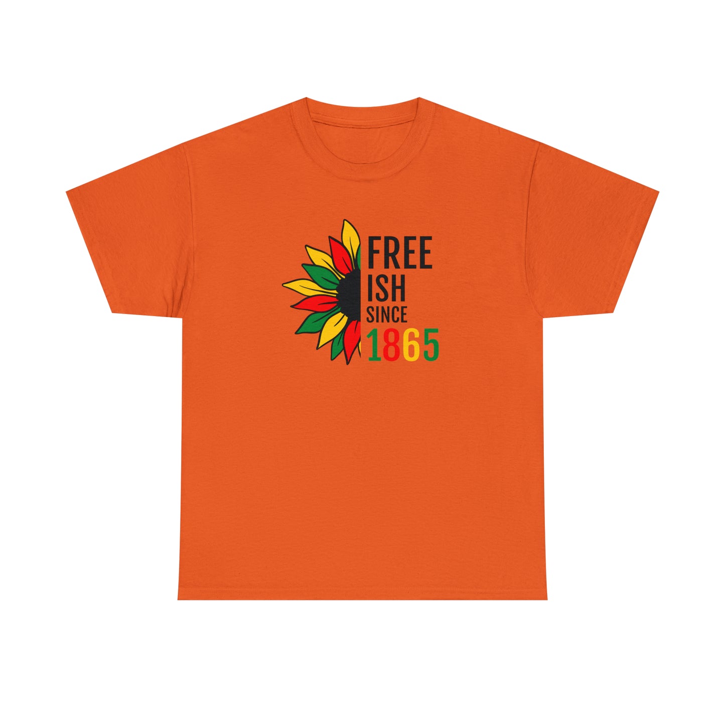 Freeish Flower Unisex Heavy Cotton Tee