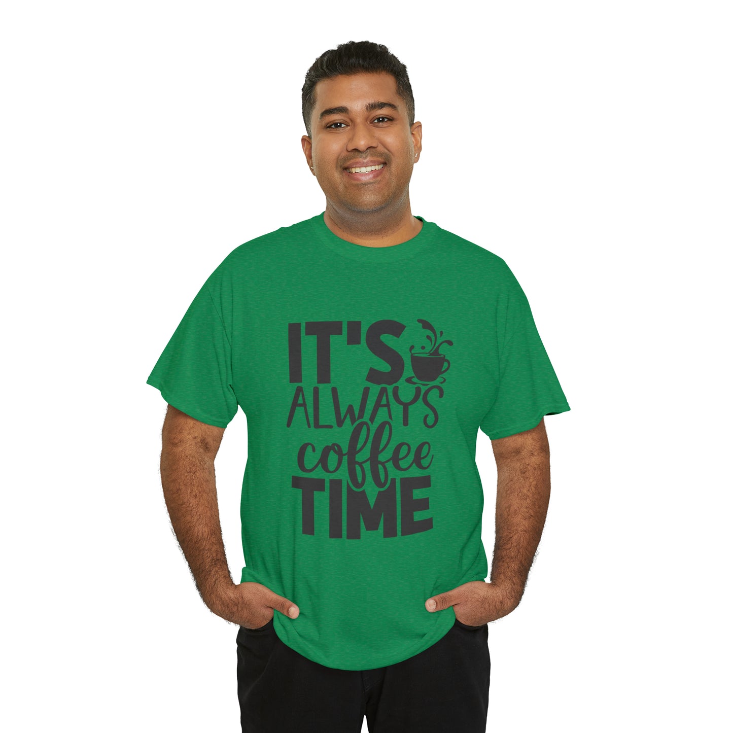 Always time for coffee Unisex Cotton Tee