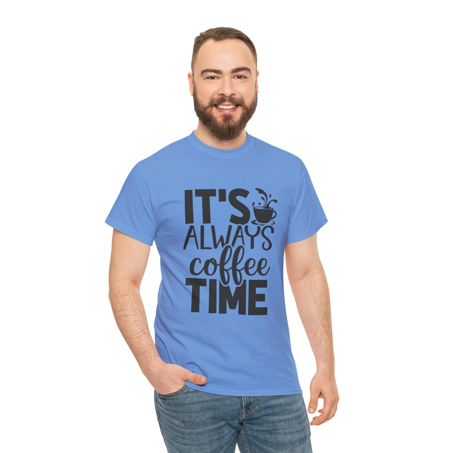 Always time for coffee Unisex Cotton Tee
