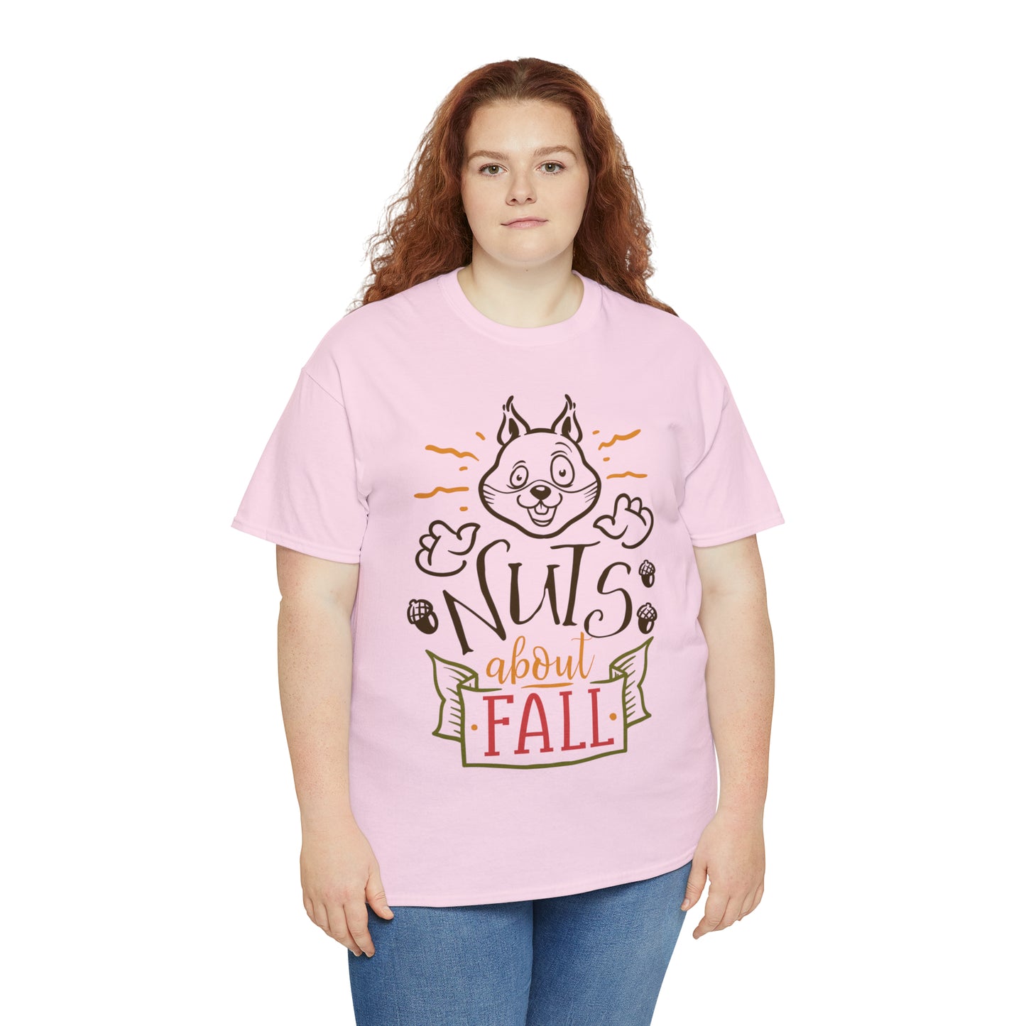 Nuts About Fall Unisex Heavy Cotton Tee