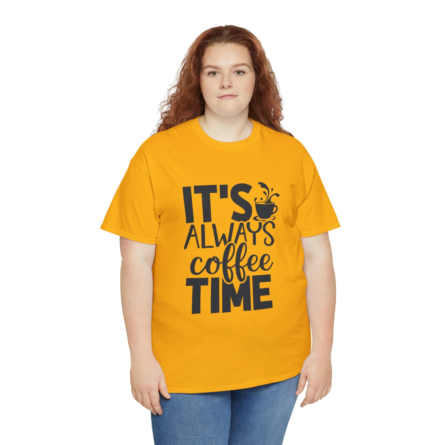 Always time for coffee Unisex Cotton Tee