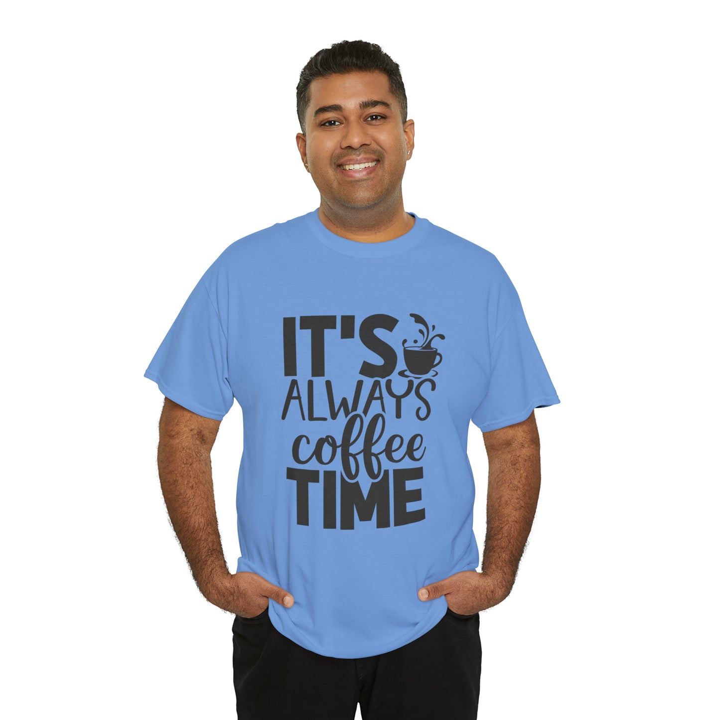 Always time for coffee Unisex Cotton Tee