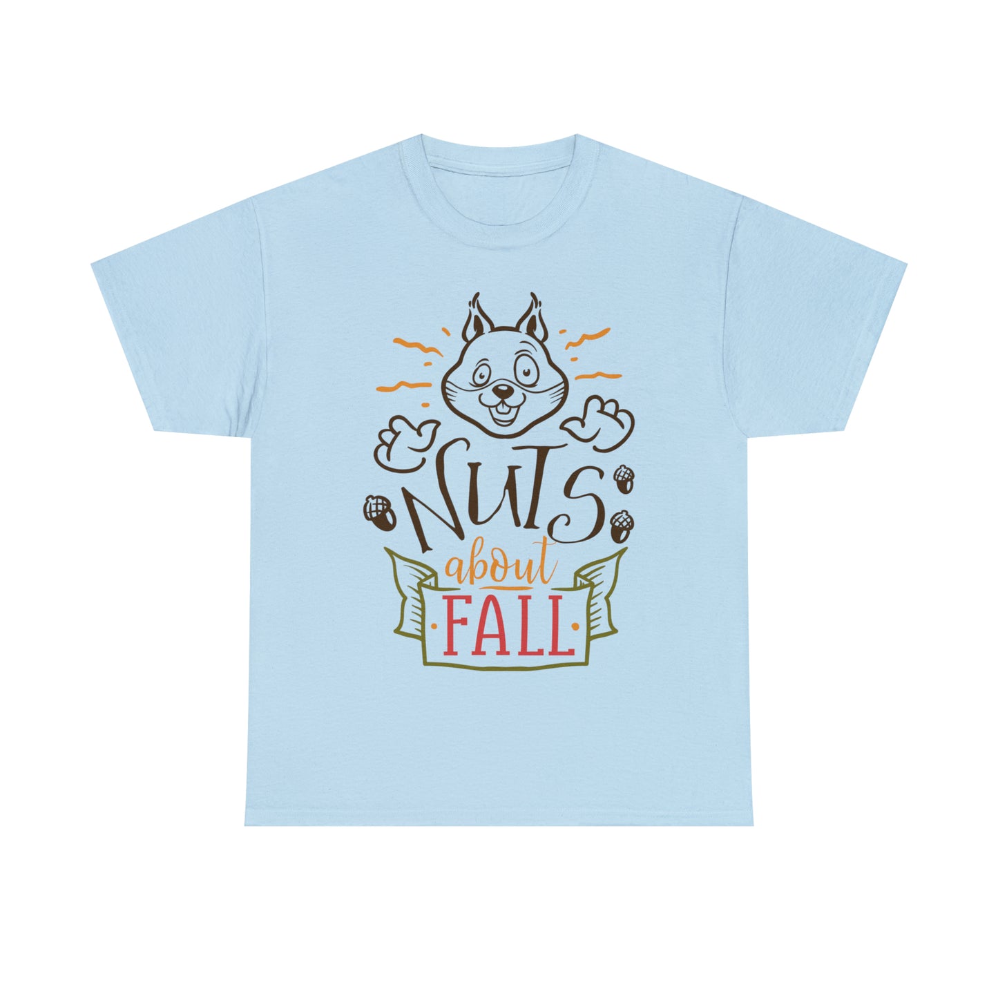Nuts About Fall Unisex Heavy Cotton Tee