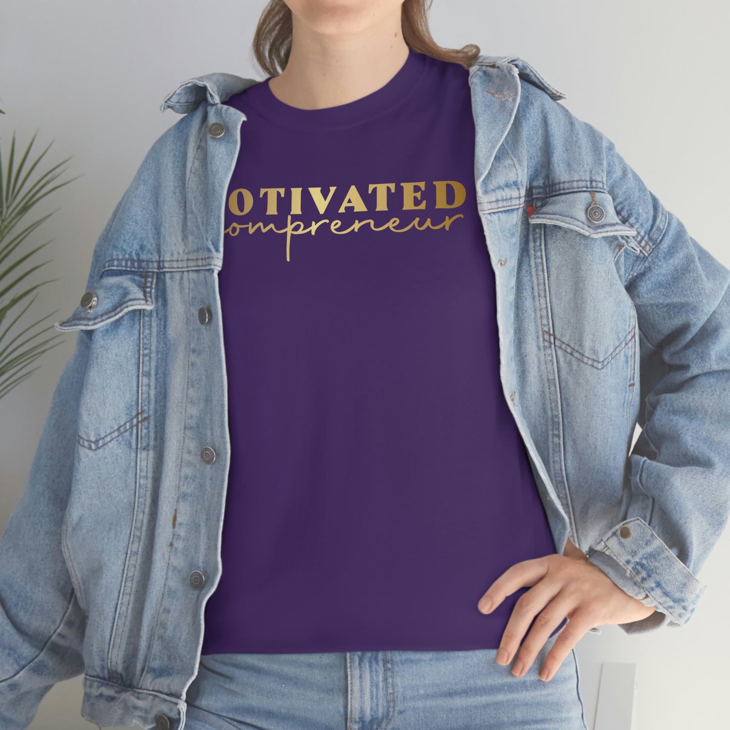 Motivated Mompreneur Unisex Heavy Cotton Tee