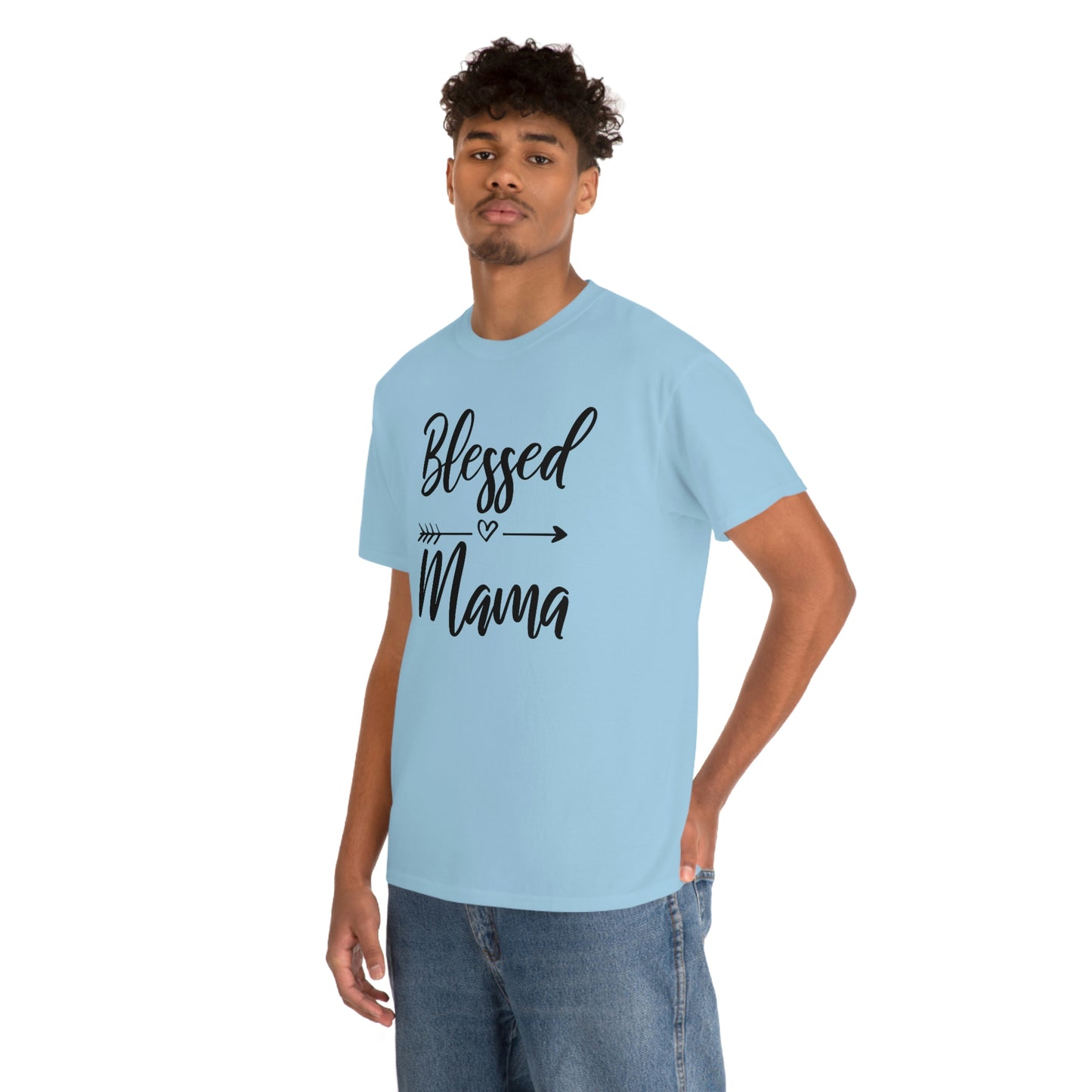 Blessed Mama Unisex Heavy Cotton Tee