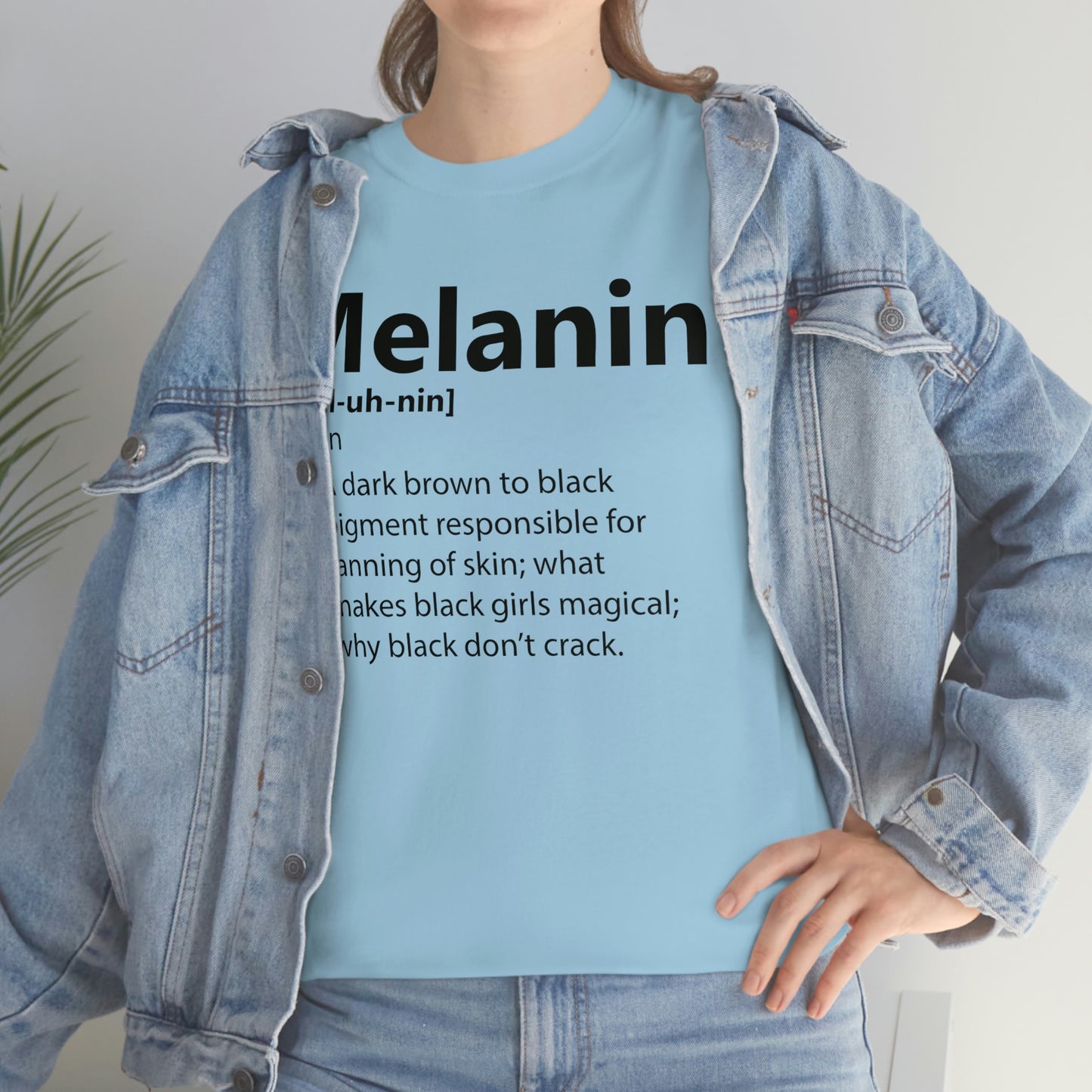 Define Melanin Unisex Heavy Cotton Tee