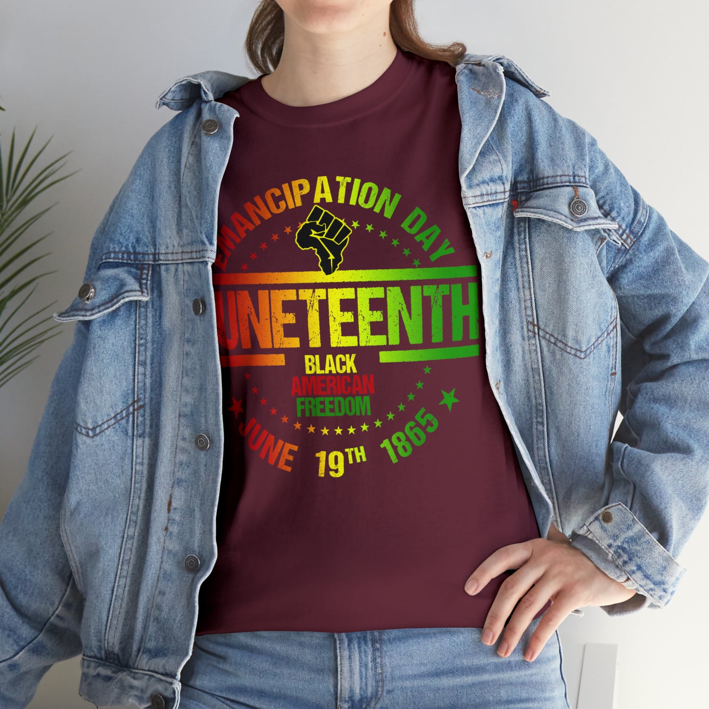 Juneteenth Unisex Heavy Cotton Tee