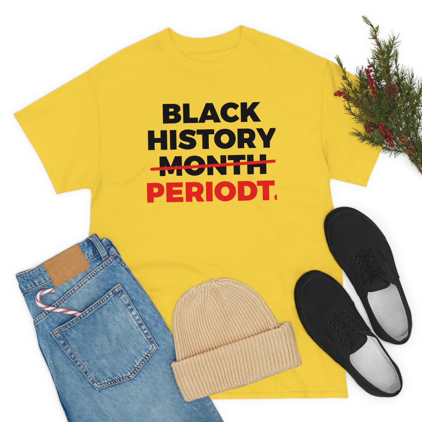 Black History Periodt Unisex Heavy Cotton Tee