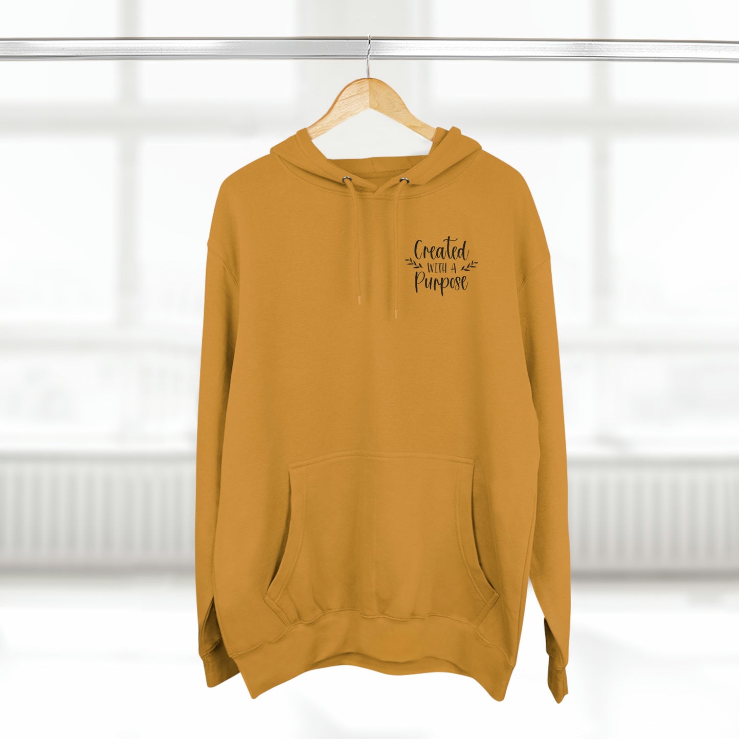 Created With Purpose Unisex Premium Pullover Hoodie