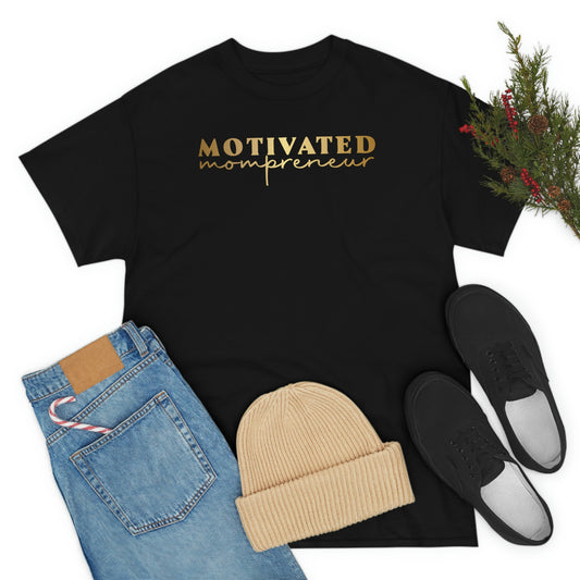 Motivated Mompreneur Unisex Heavy Cotton Tee