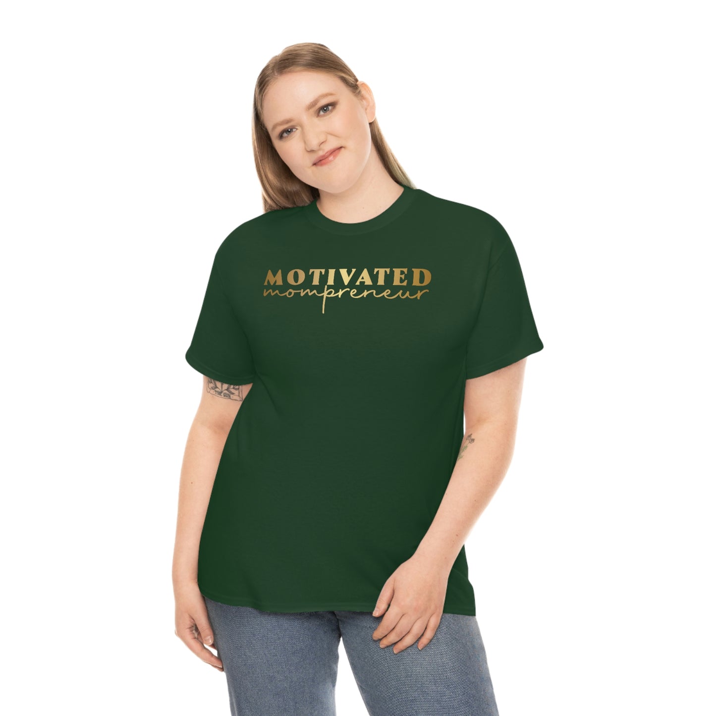 Motivated Mompreneur Unisex Heavy Cotton Tee