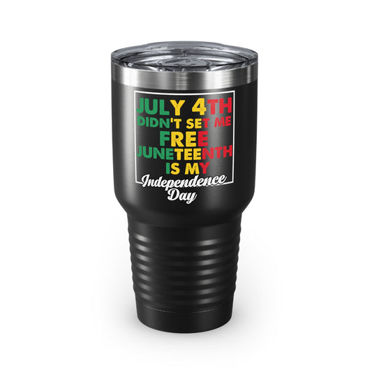 My Juneteenth Day Ringneck Tumbler, 30oz