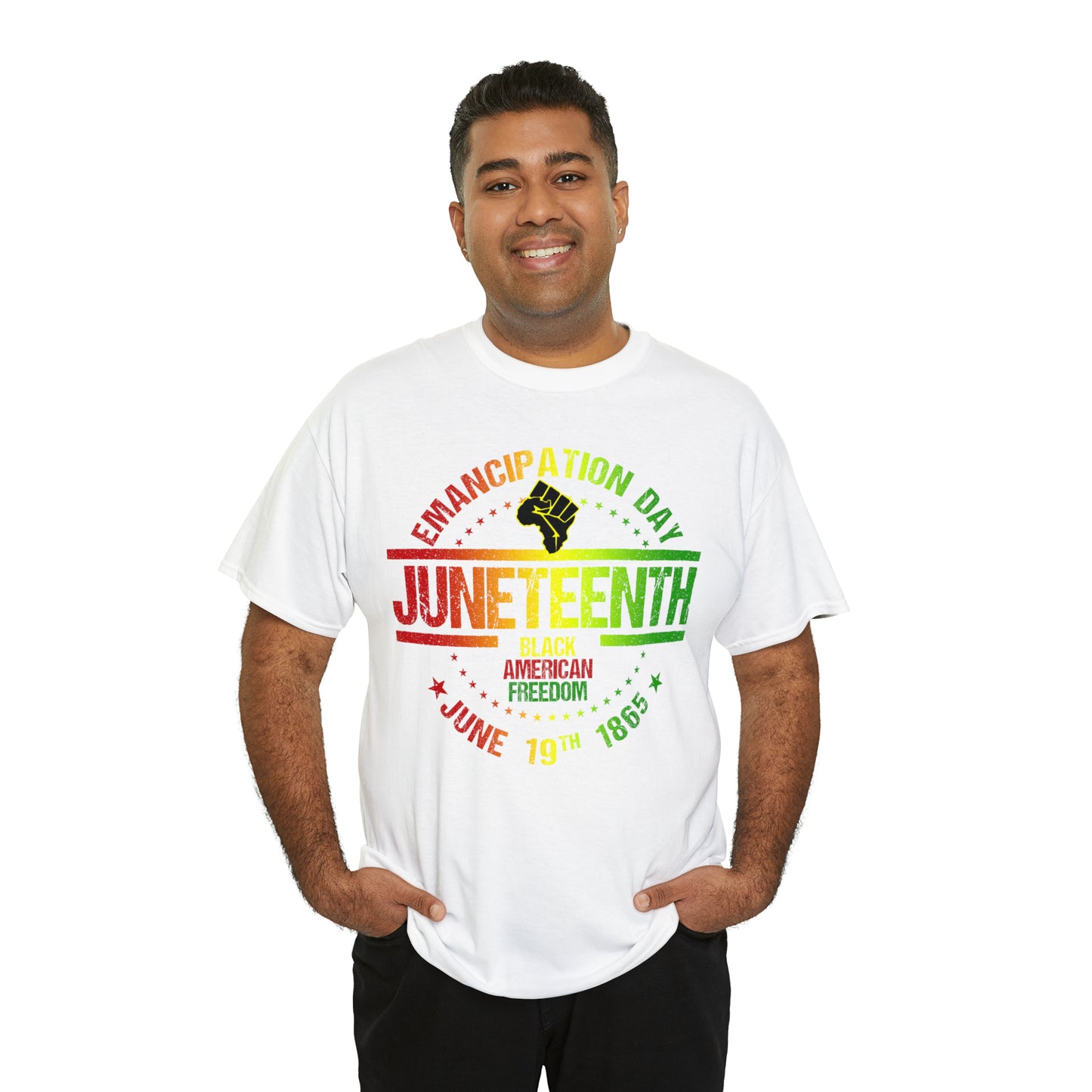 Juneteenth Unisex Heavy Cotton Tee