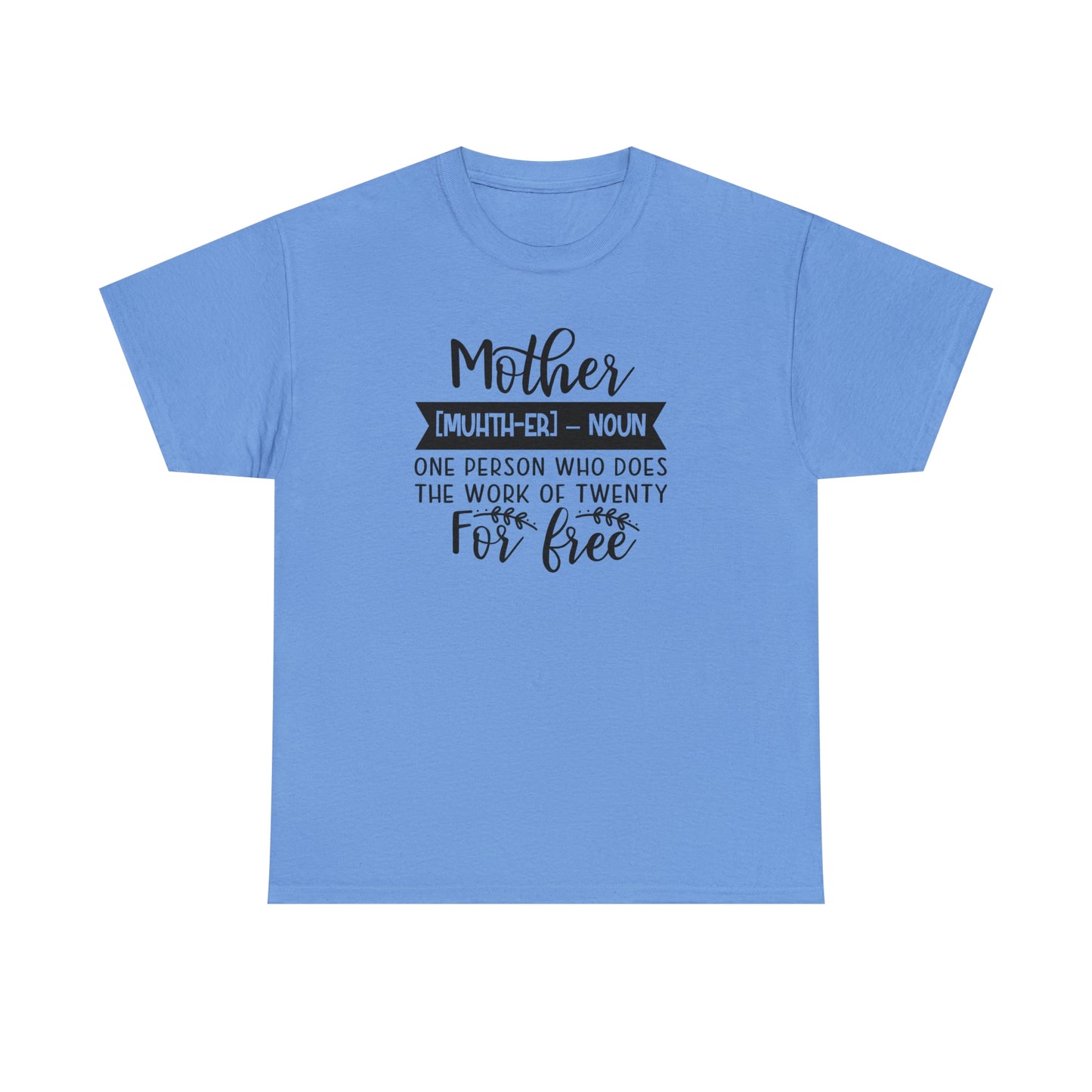 Definition of A Mother Unisex Heavy Cotton Tee