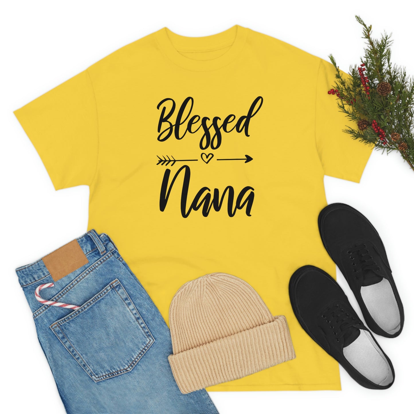 Blessed Nana Unisex Heavy Cotton Tee