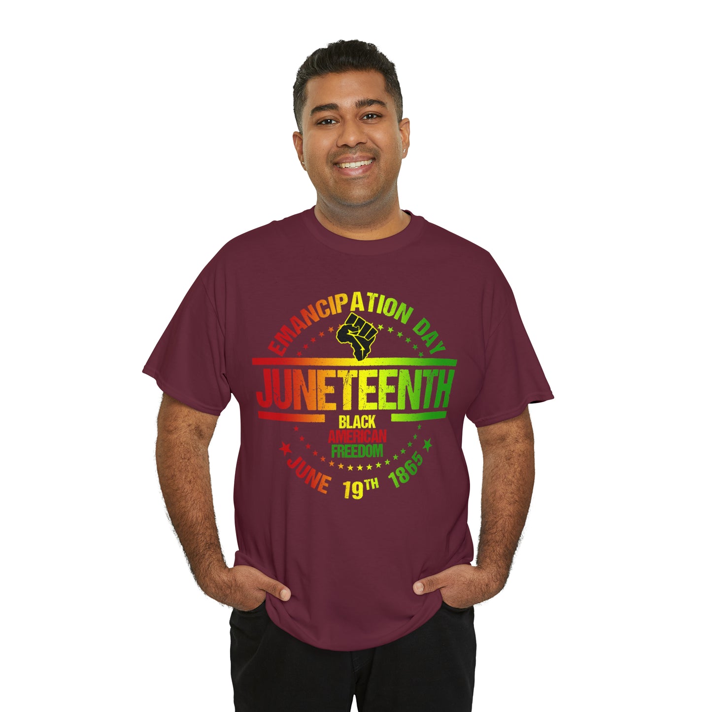 Juneteenth Unisex Heavy Cotton Tee