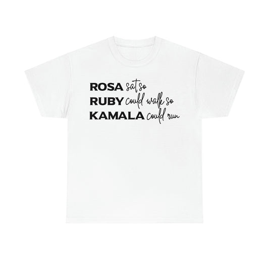Rosa sat Unisex Heavy Cotton Tee