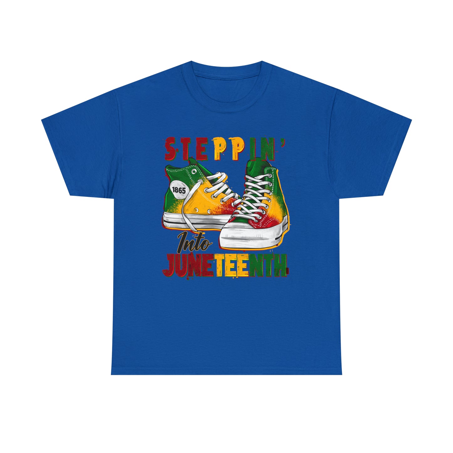 Stepping into Juneteenth Unisex Heavy Cotton Tee