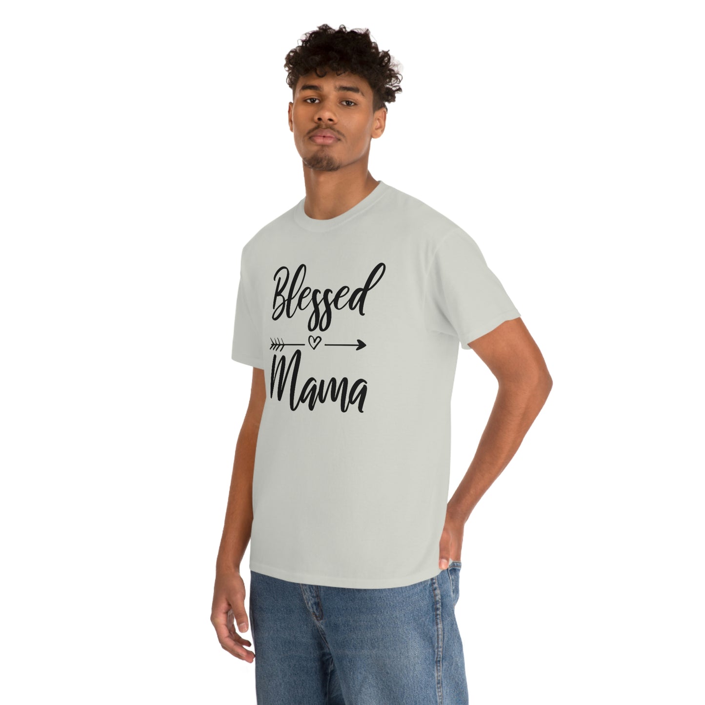 Blessed Mama Unisex Heavy Cotton Tee