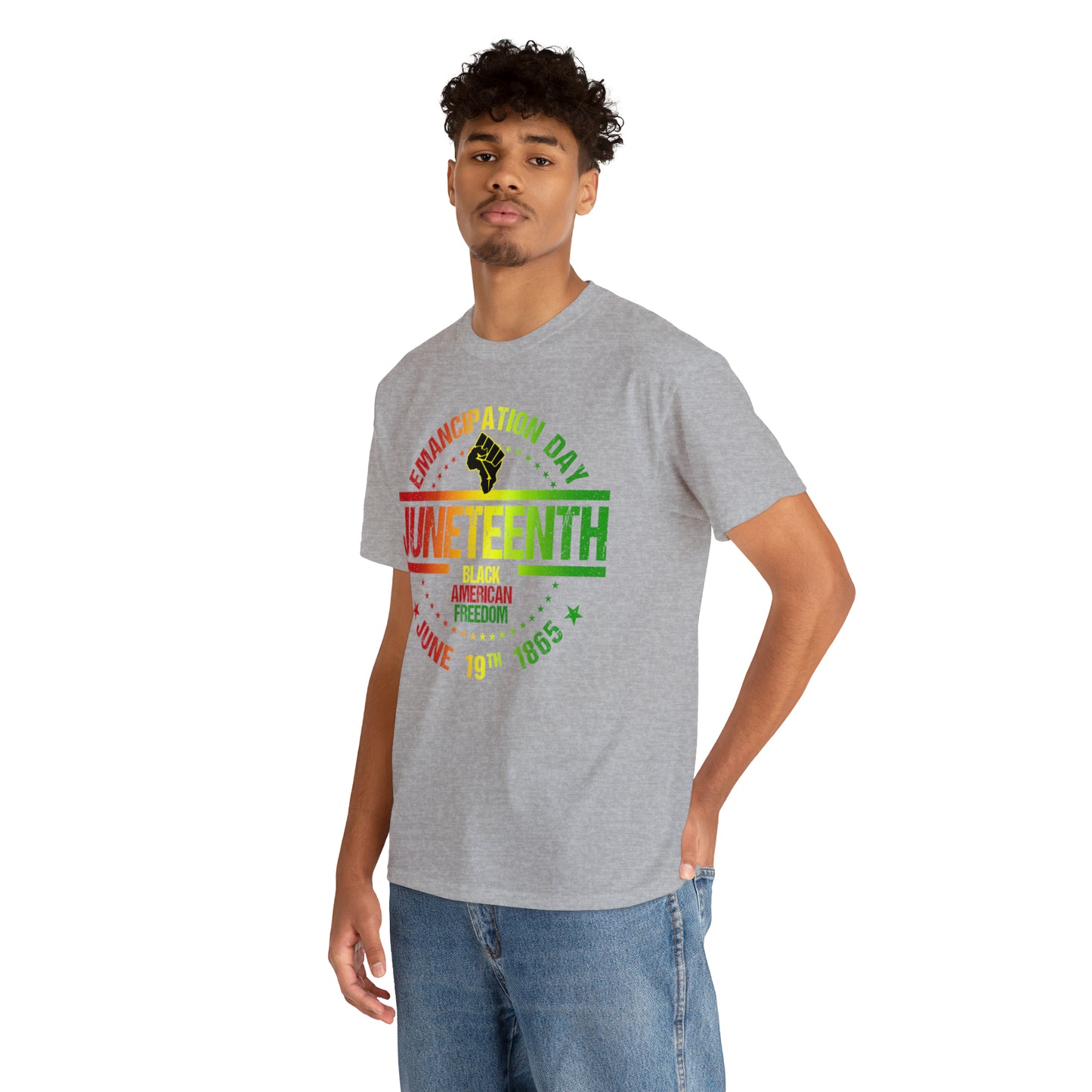 Juneteenth Unisex Heavy Cotton Tee