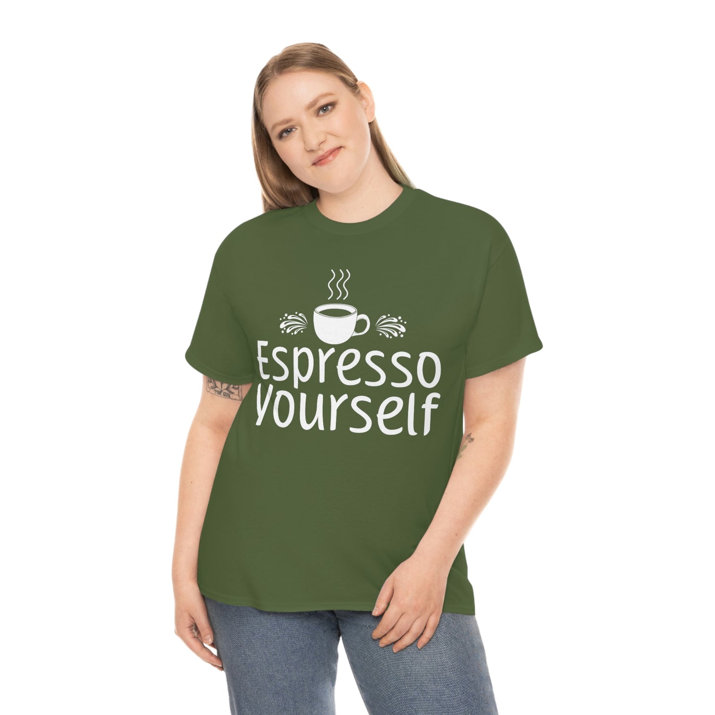 Espresso Yourself Unisex Heavy Cotton Tee