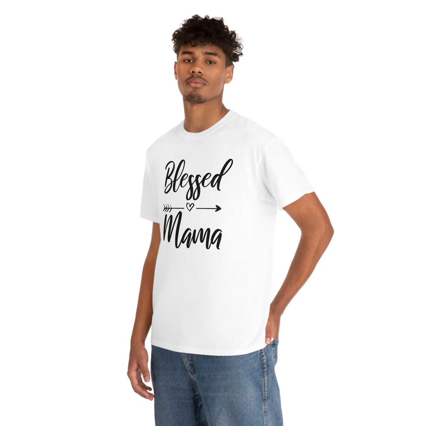 Blessed Mama Unisex Heavy Cotton Tee