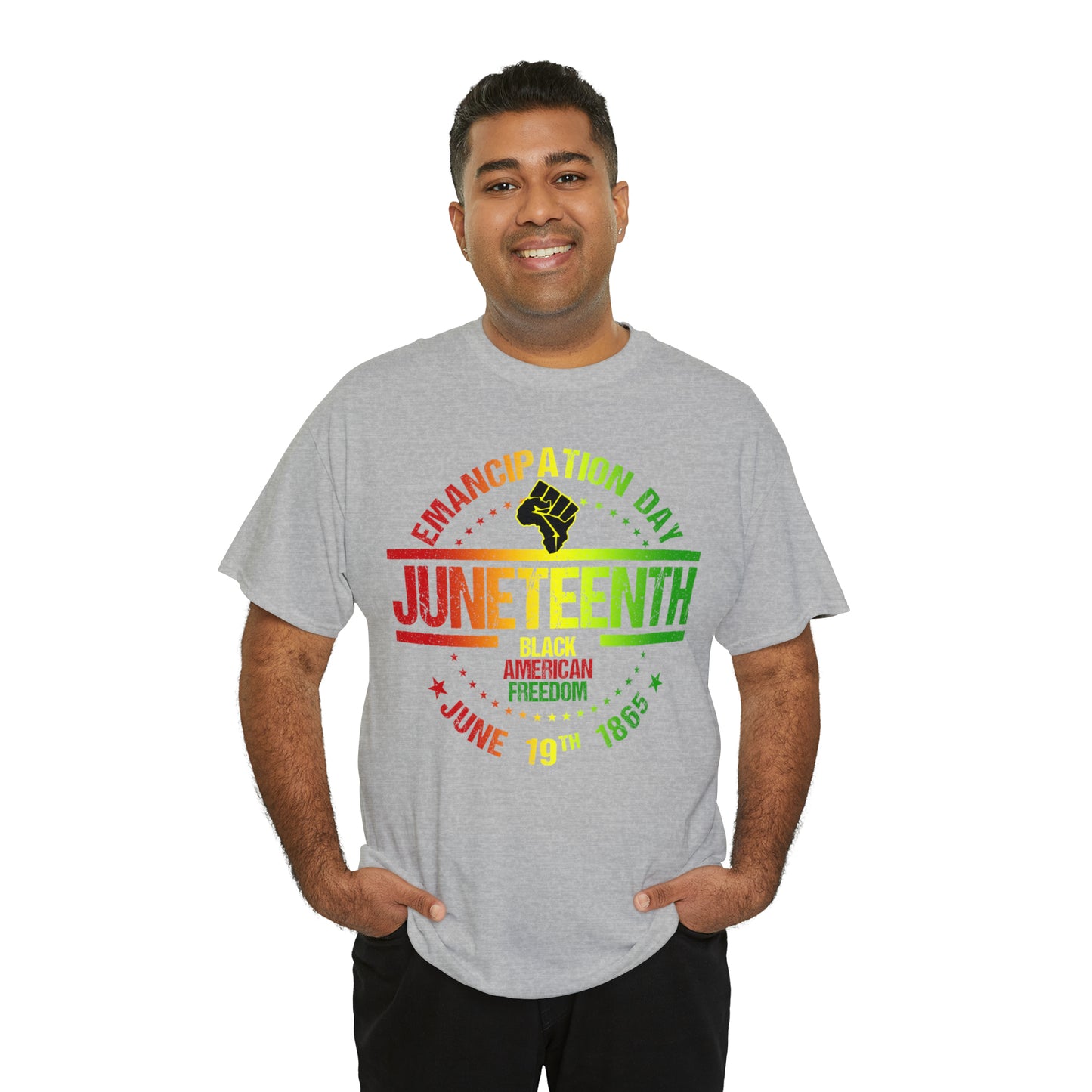 Juneteenth Unisex Heavy Cotton Tee