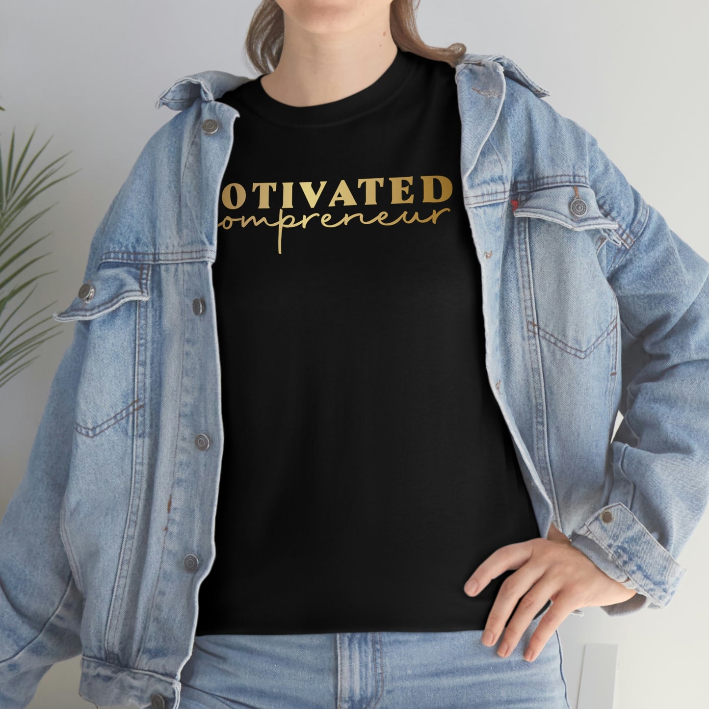 Motivated Mompreneur Unisex Heavy Cotton Tee