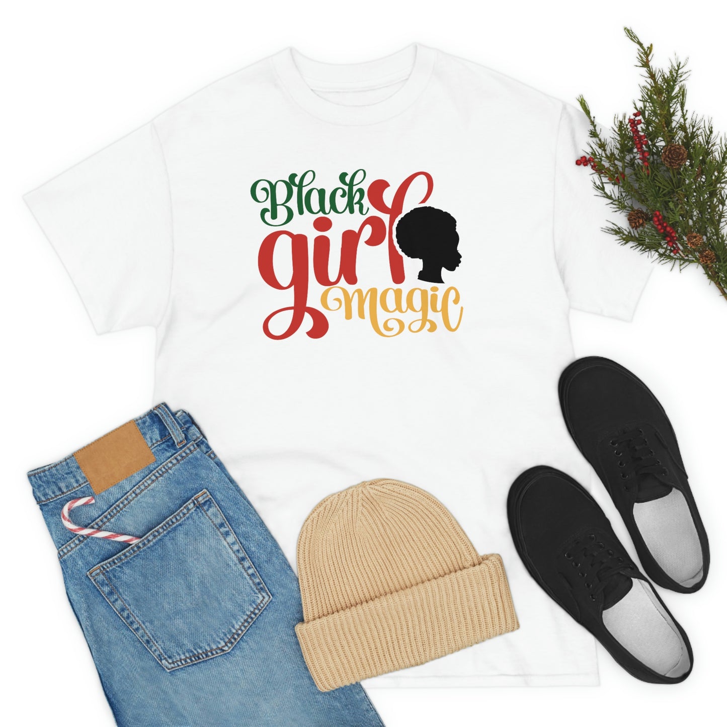 Black Girl Magic Unisex Heavy Cotton Tee