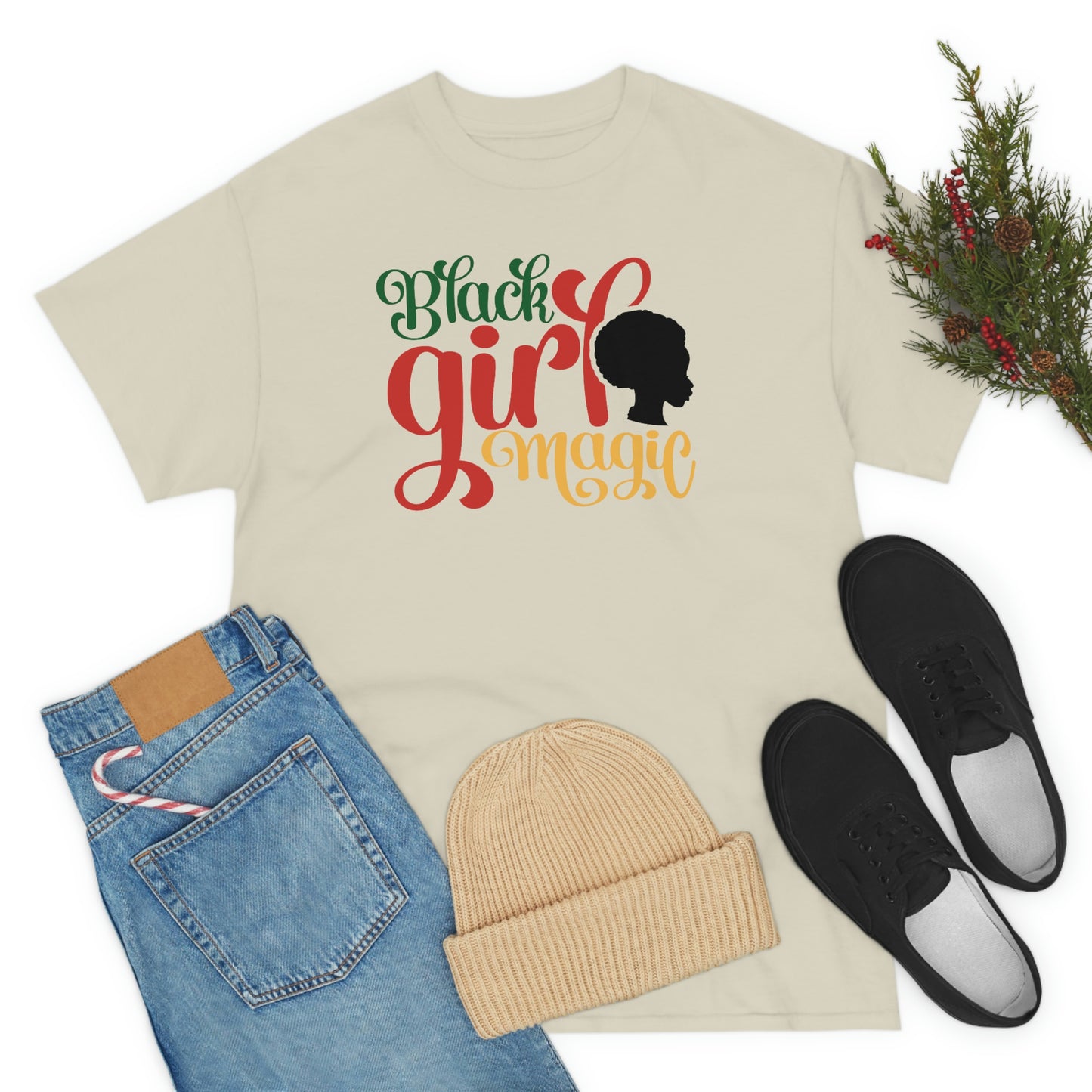 Black Girl Magic Unisex Heavy Cotton Tee