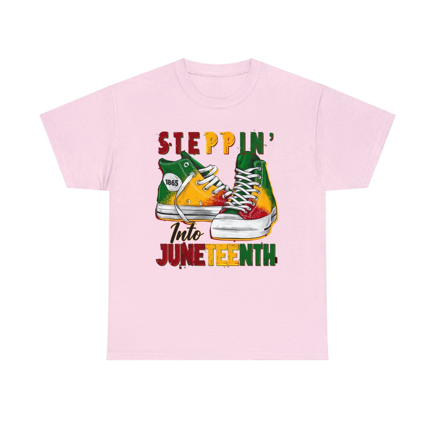 Stepping into Juneteenth Unisex Heavy Cotton Tee