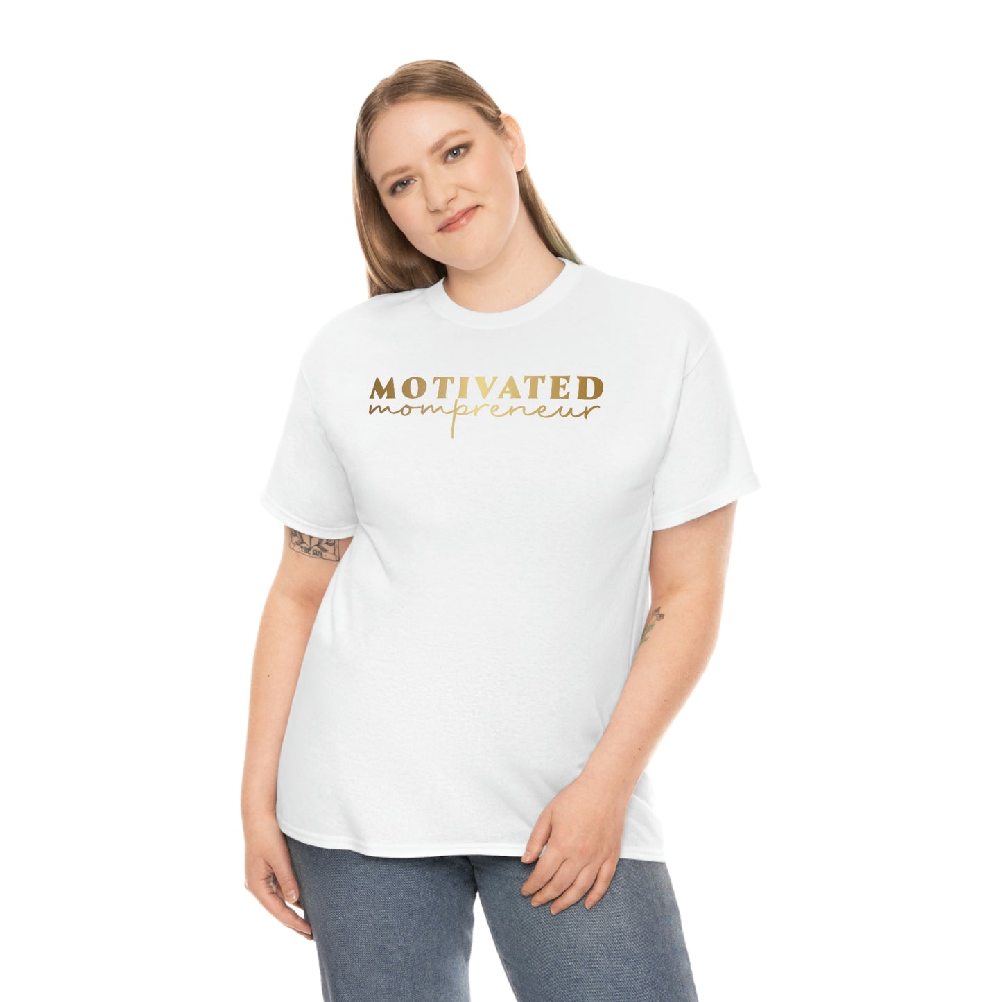 Motivated Mompreneur Unisex Heavy Cotton Tee