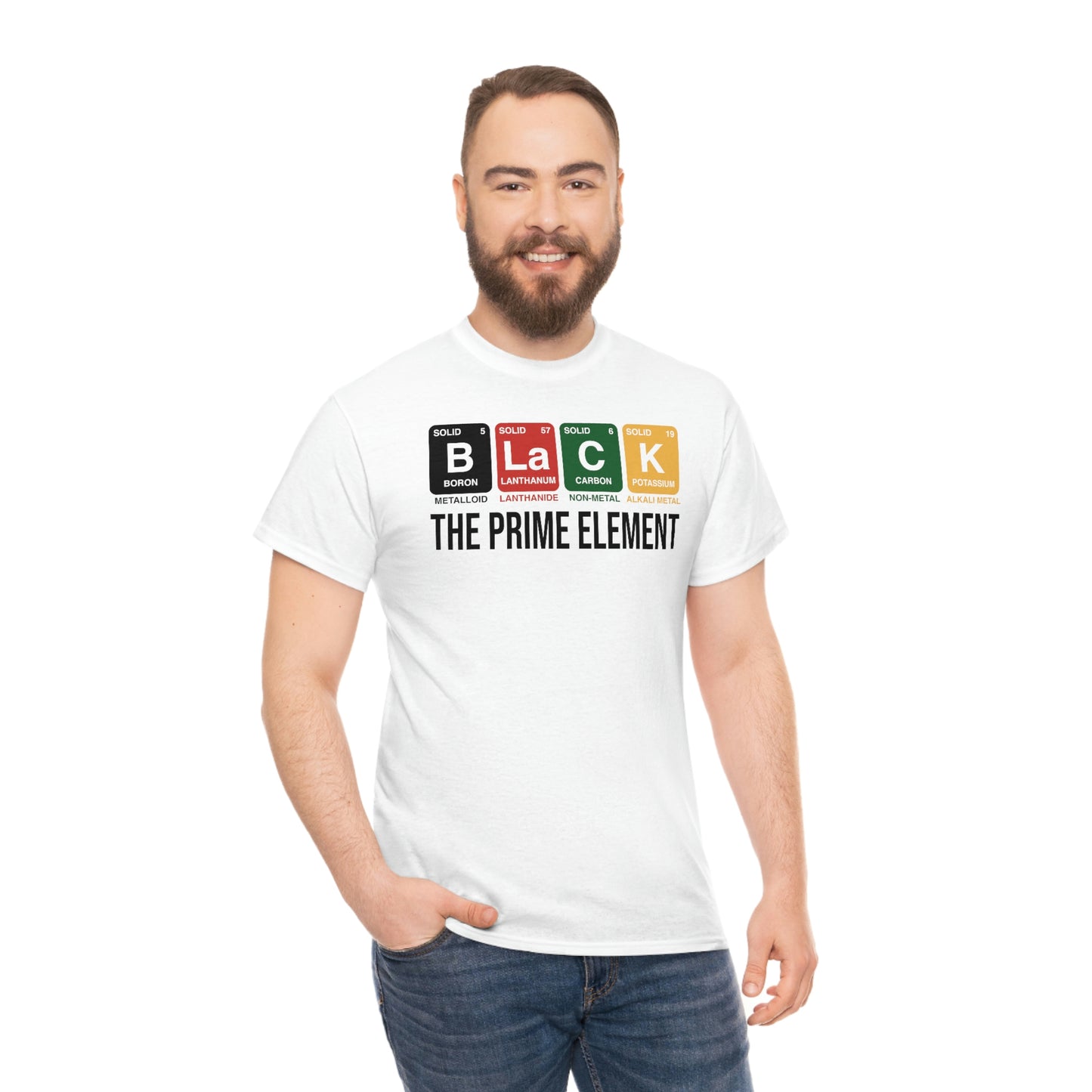 The Prime Element Unisex Heavy Cotton Tee