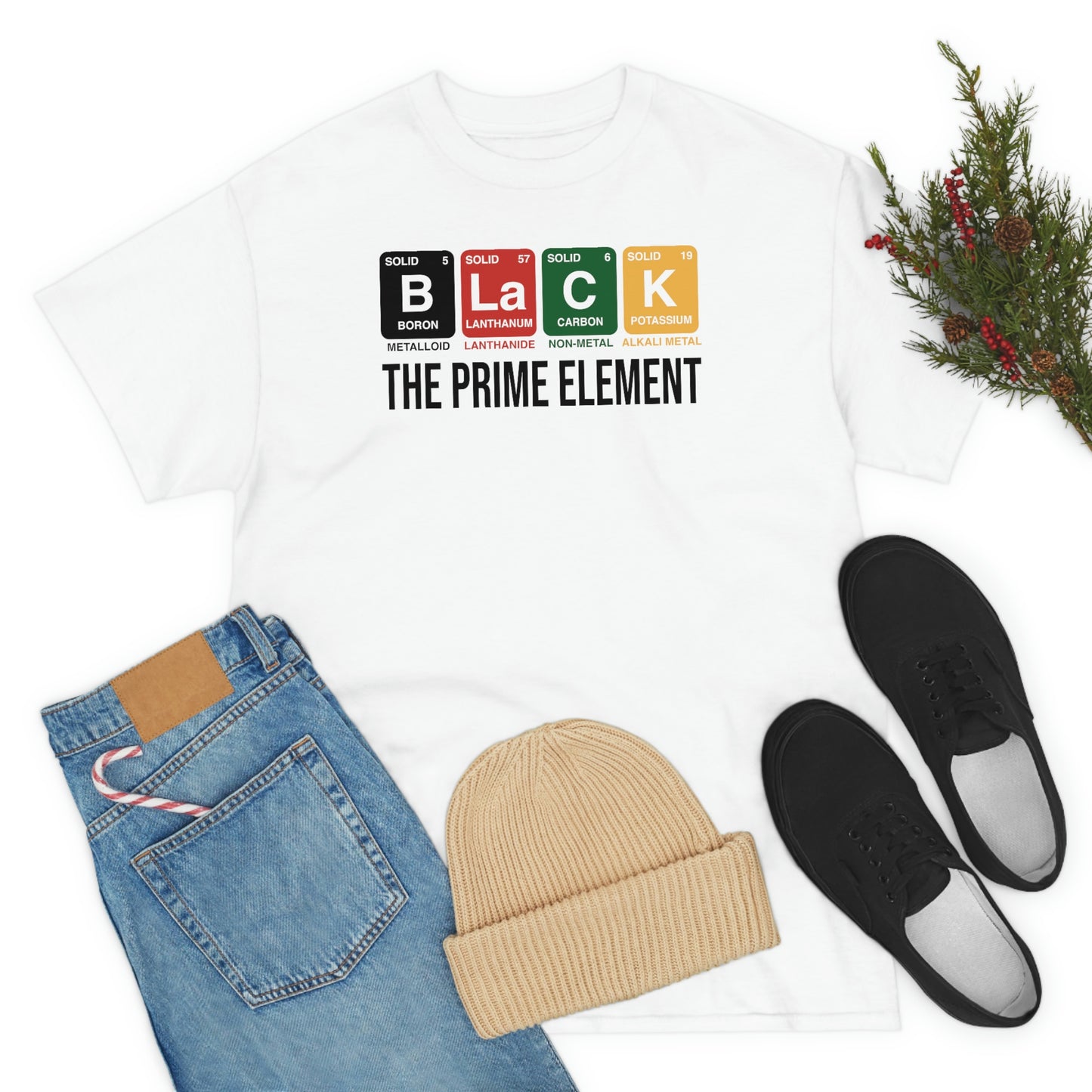 The Prime Element Unisex Heavy Cotton Tee