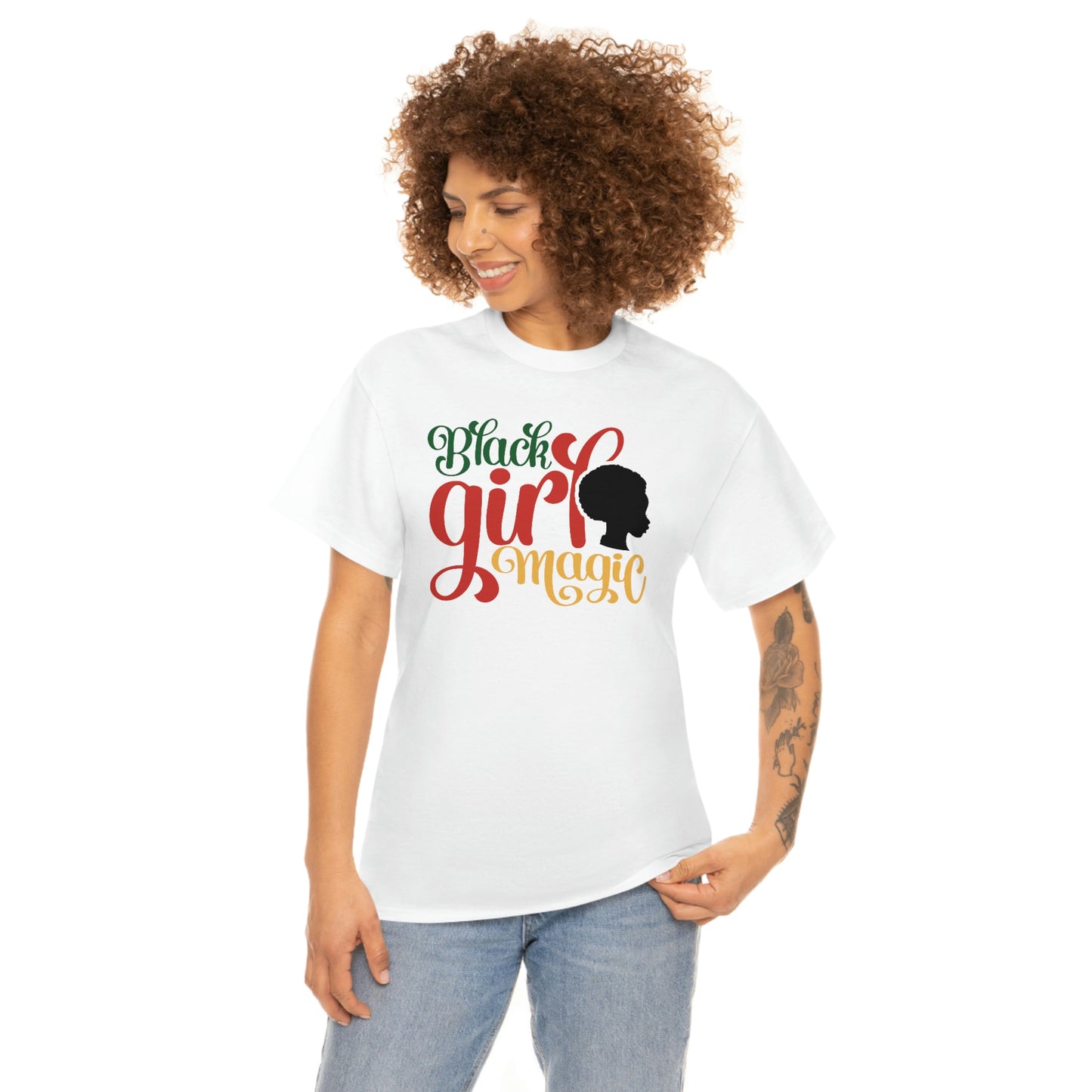 Black Girl Magic Unisex Heavy Cotton Tee