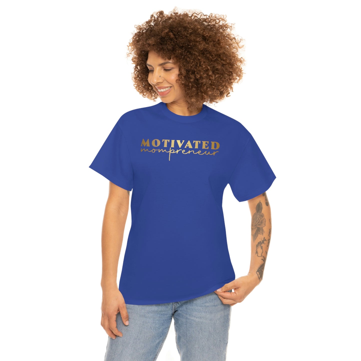 Motivated Mompreneur Unisex Heavy Cotton Tee
