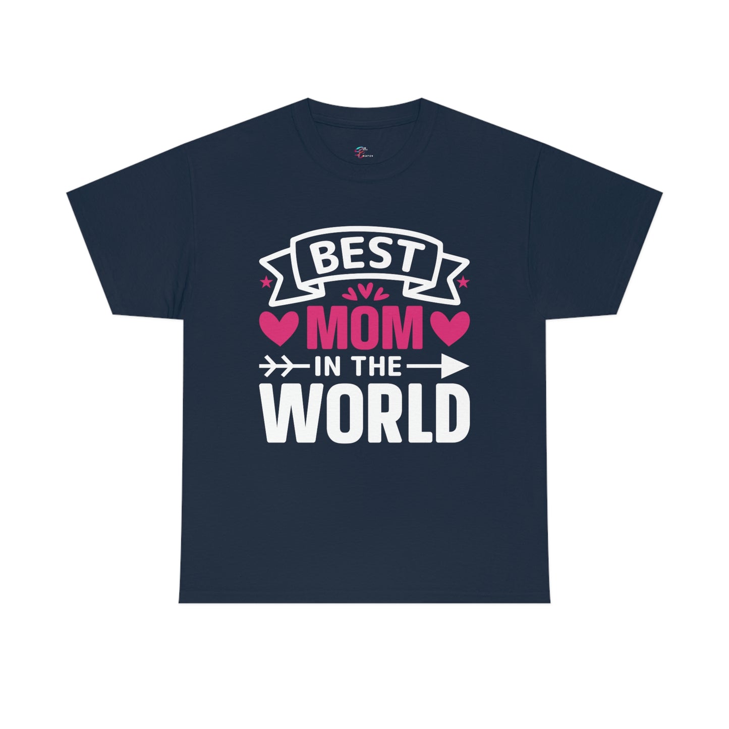 Best Mom In The World Unisex Heavy Cotton Tee