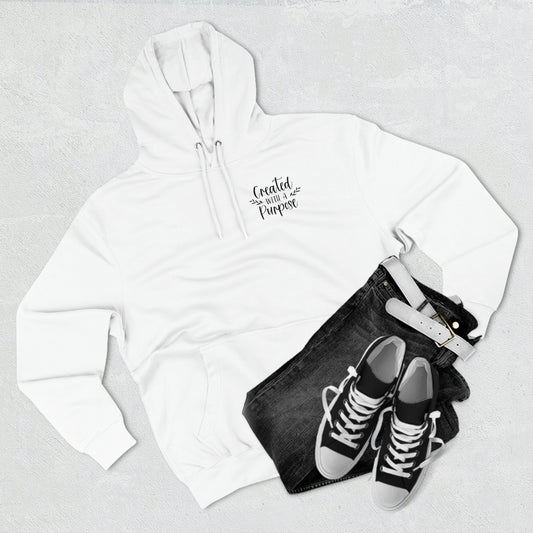 Created With Purpose Unisex Premium Pullover Hoodie
