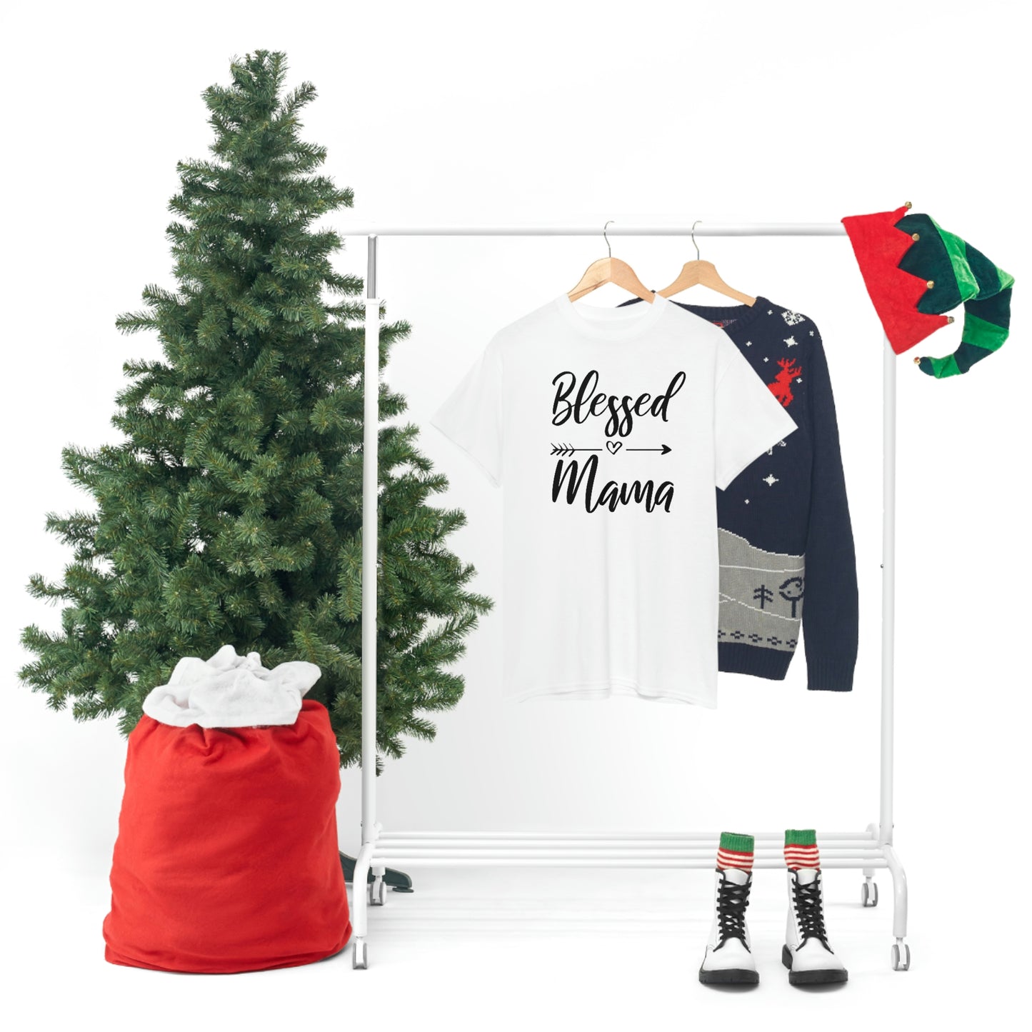 Blessed Mama Unisex Heavy Cotton Tee