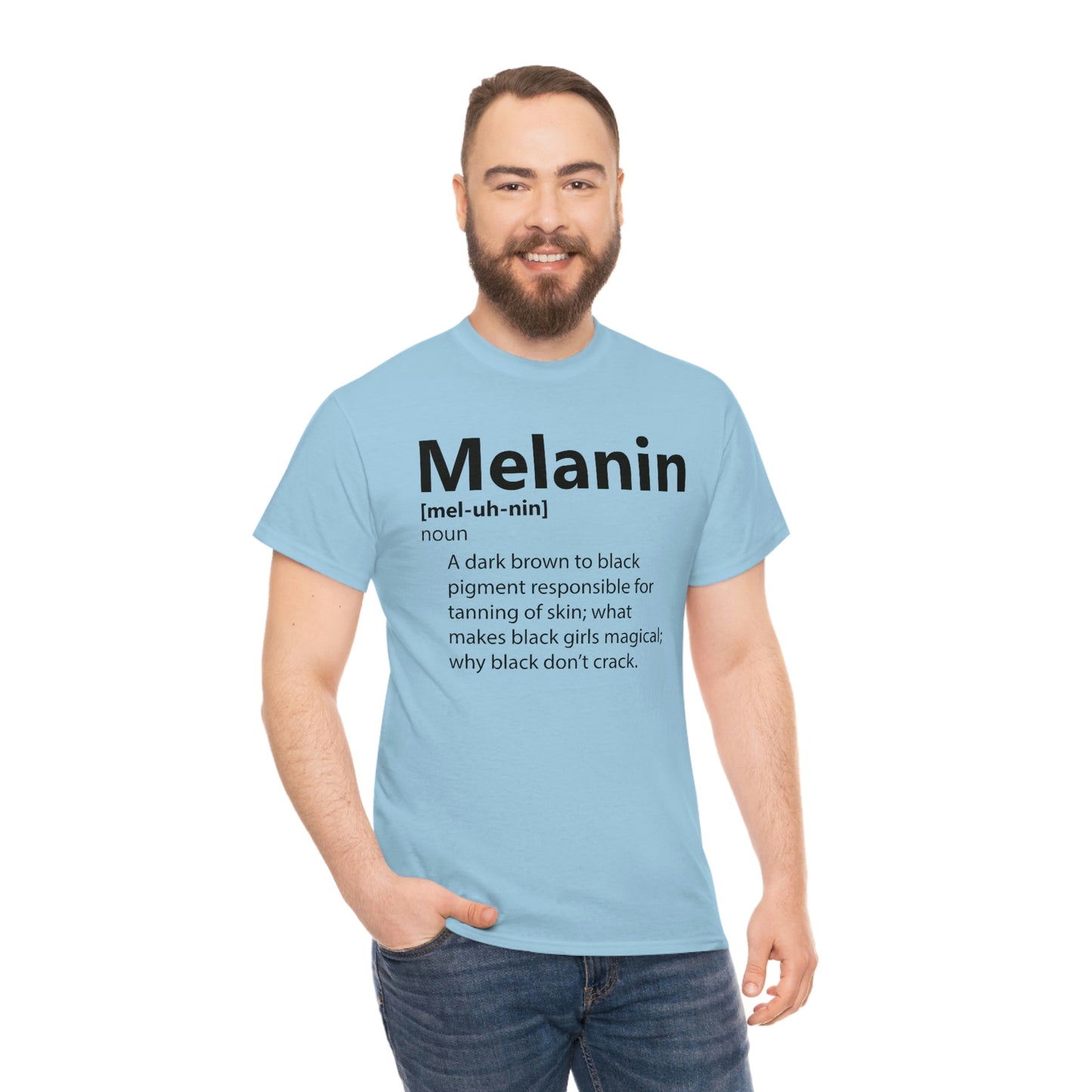 Define Melanin Unisex Heavy Cotton Tee