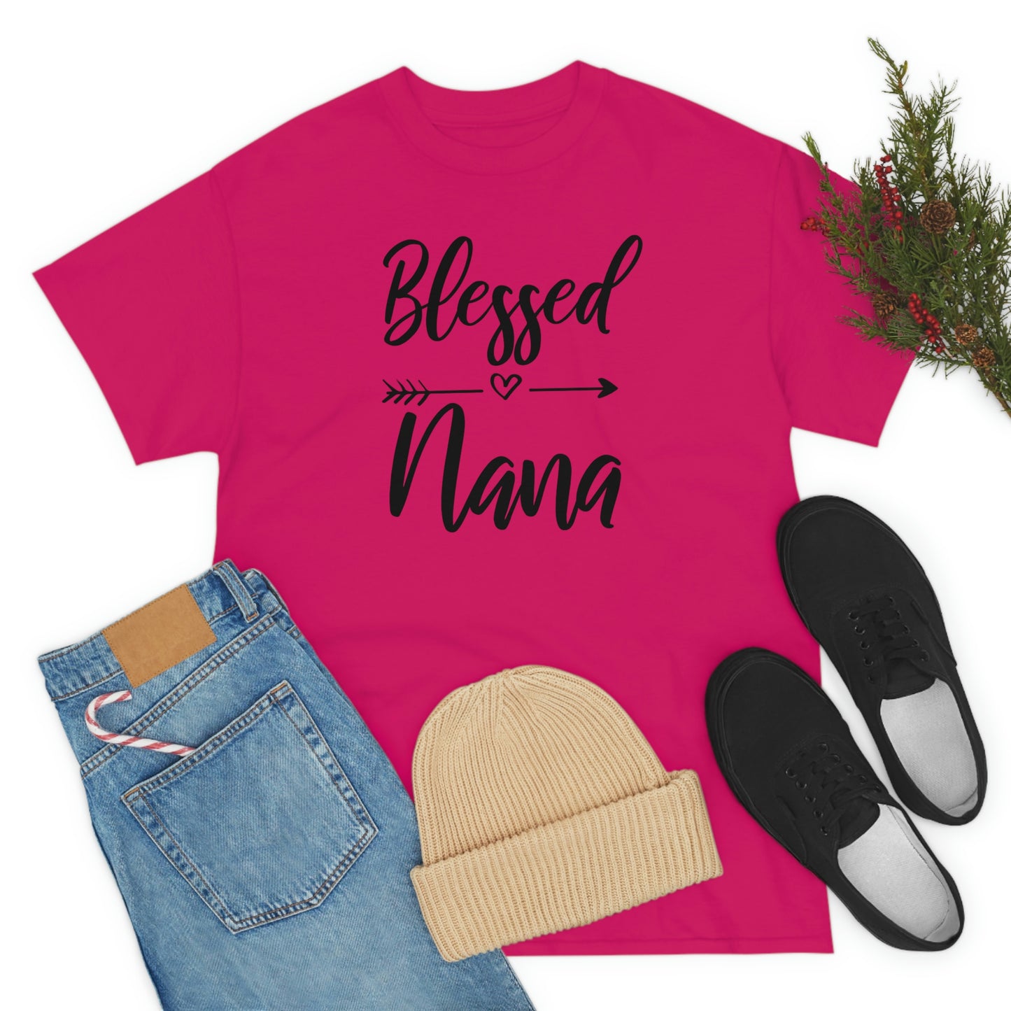 Blessed Nana Unisex Heavy Cotton Tee