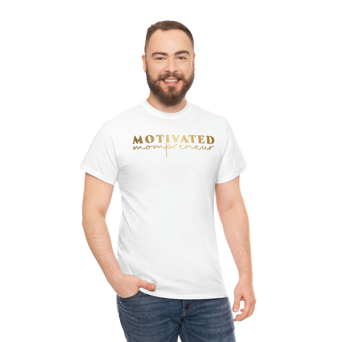 Motivated Mompreneur Unisex Heavy Cotton Tee