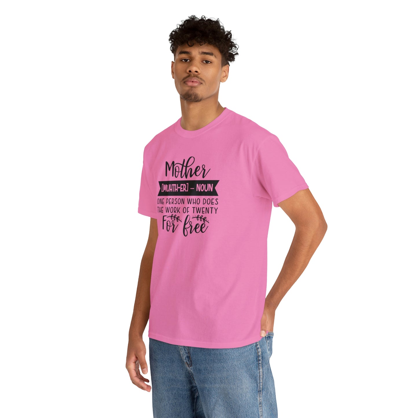 Definition of A Mother Unisex Heavy Cotton Tee